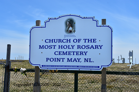 Cemetery Sign