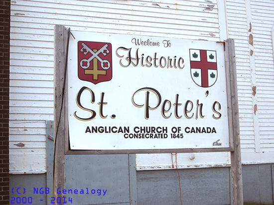 View of Church Sign