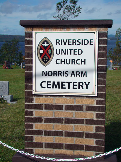 Cemetery Sign