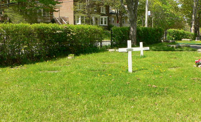 Forest Road anglican Cemetery - Section Cremation Area