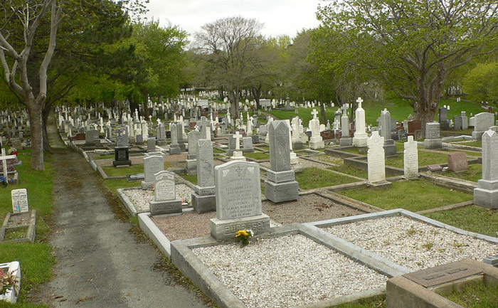 Forest Road anglican Cemetery - Section J