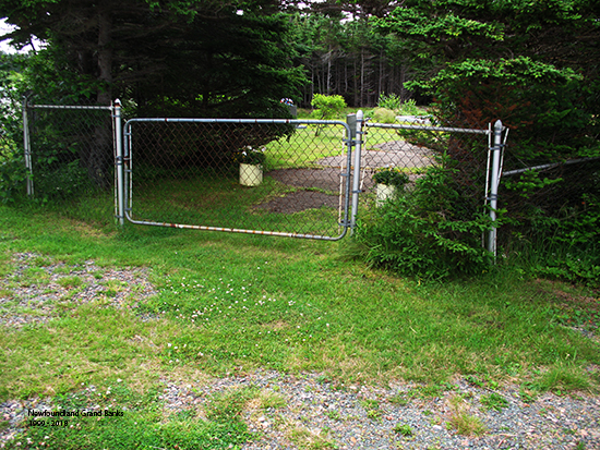 View of Cemetery Gate