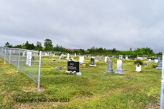 View of Cemetery Entrance