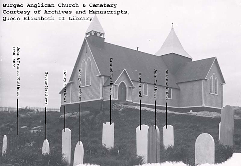  Old Anglican Church & Cemetery - Burgeo, Newfoundland