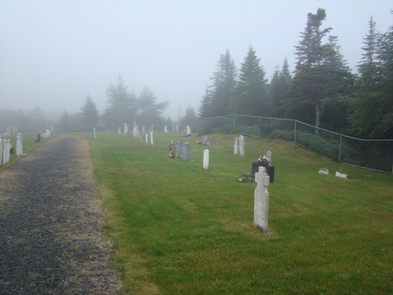 Right side of Cemetery from Gate