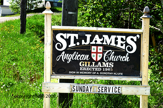 Cemetery Sign
