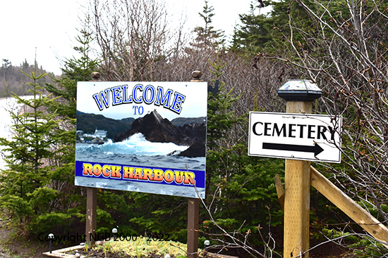 Cemetery Sign