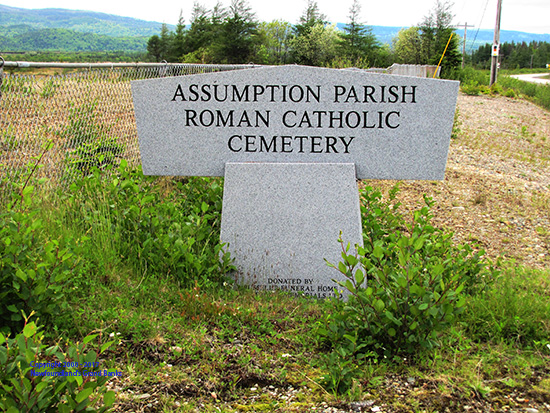 Enmtrence sign for cemetery