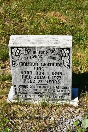 Malinda Gertrude Wagg