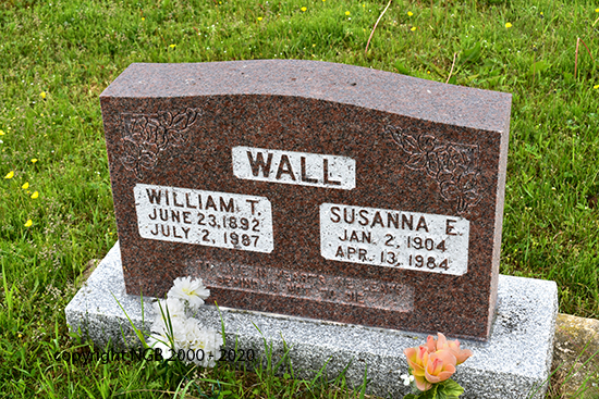 William T. & Susanna E. Wall