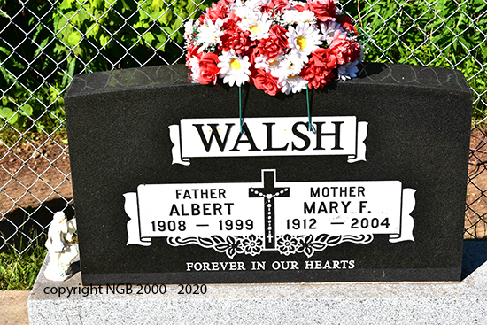 Albert & Mary F. Walsh