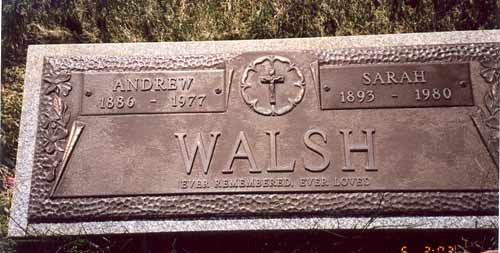 Andrew and Sarah Walsh