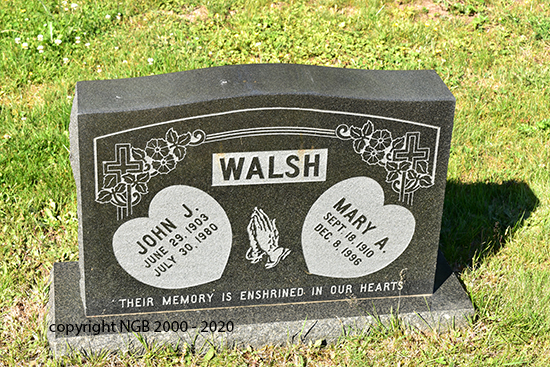 John J. & Mary A. Walsh