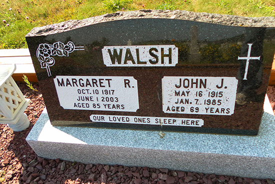 Margaret R. & John J. Walsh
