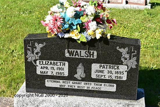 Patrick & Elizabeth Walsh
