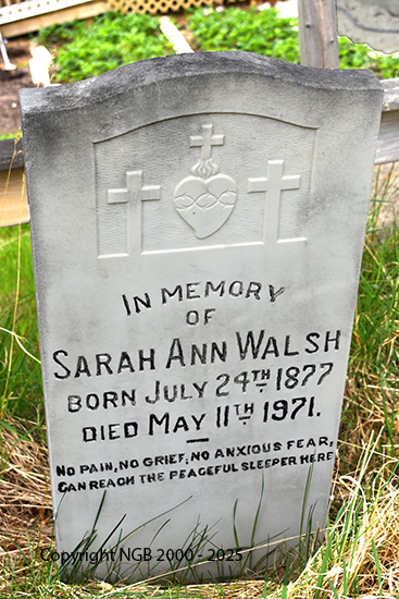 Sarah Ann Walsh
