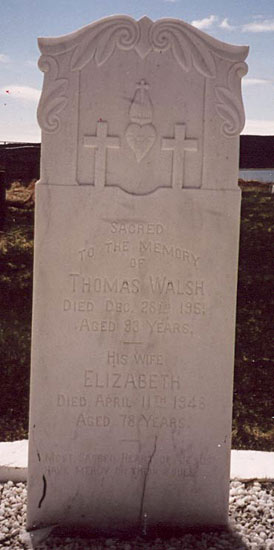 Thomas & Elizabeth Walsh