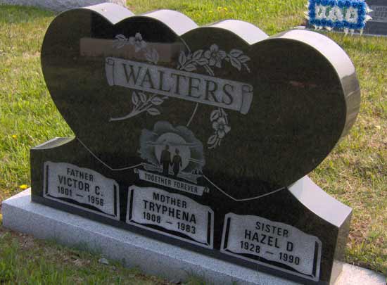Victor Tryphena and Hazel Walters