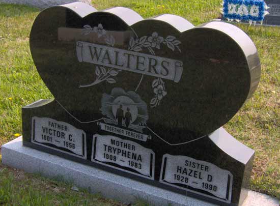 Victor Tryphena and Hazel Walters
