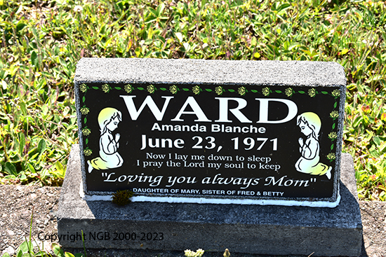 Amanda Blanche Ward