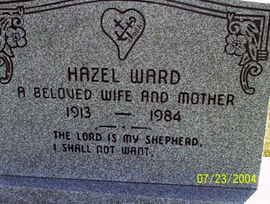 HAZEL WARD