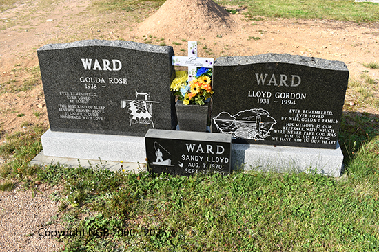 Lloyd Gordon, Golda Rose & Sandy Lloyd Ward