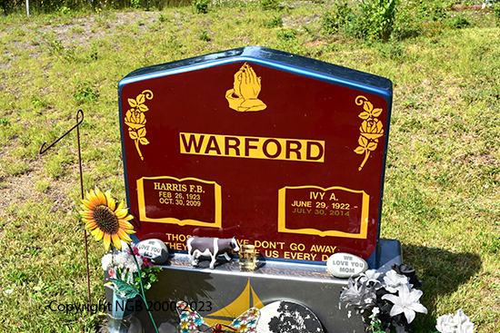 Harris F. B. & Ivy A. Warford