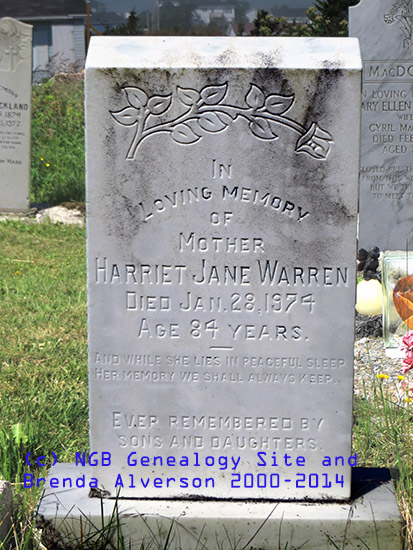 Harriet Jane Warren