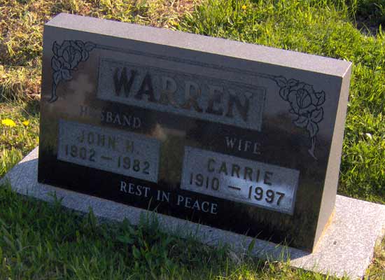 John and Carrie Warren