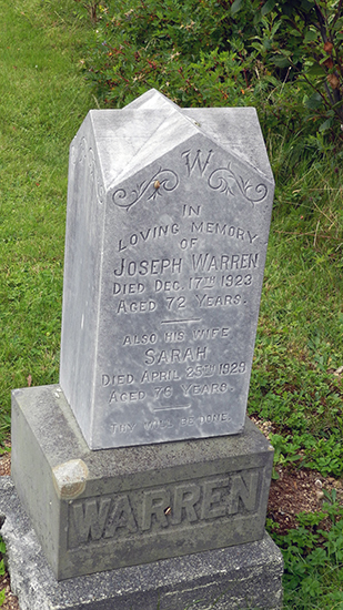Sarah & Joseph Warren