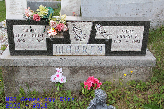 Ernest B. & Leah Louise Warren