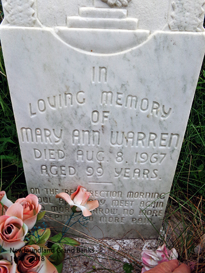 Mary Ann Warren