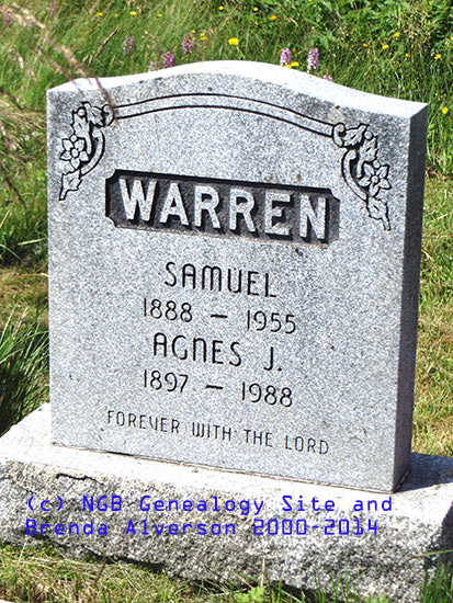 Samuel and Agnes J. Warren