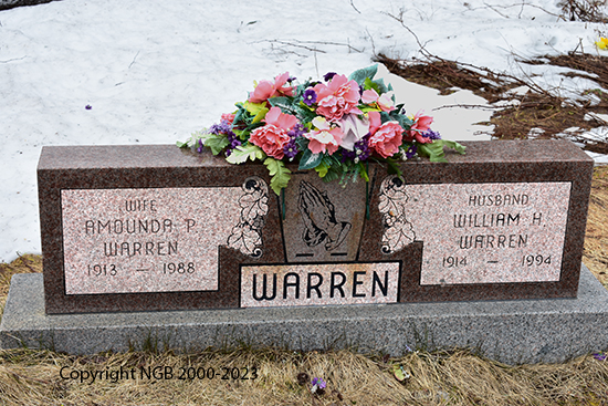 William H. & Amounda P. WArren