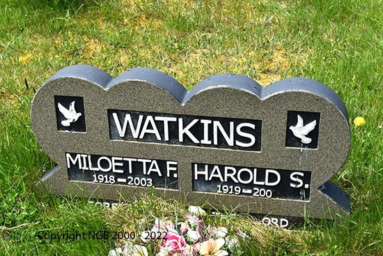 Harold S. & Miloetta F. Watkins