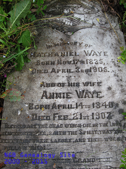 Nathaniel & Anniie Waye