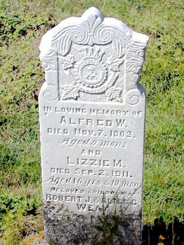 Alfred and Lizzie Weay