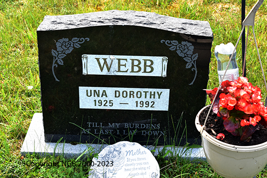 Una Dorothy Webb