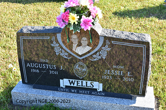 Augustus J. & Jessie E. Wells