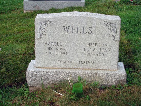 Harold L. & Edna Jean Wells