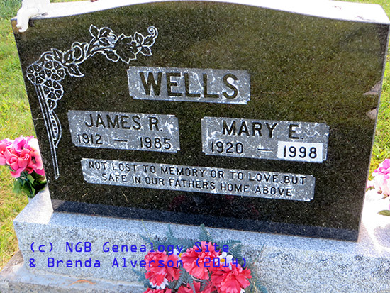 James R. & Mary E. Wells