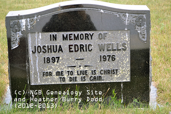Joshua Edric Wells
