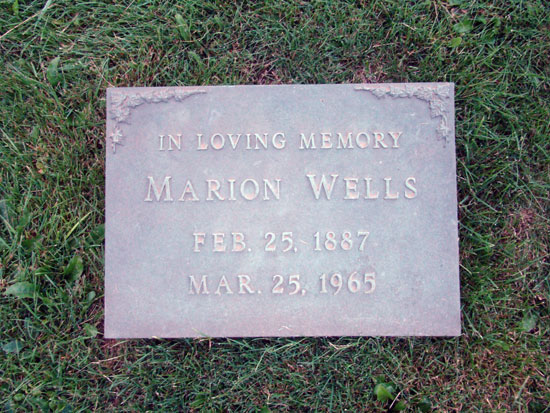 Marion Wells