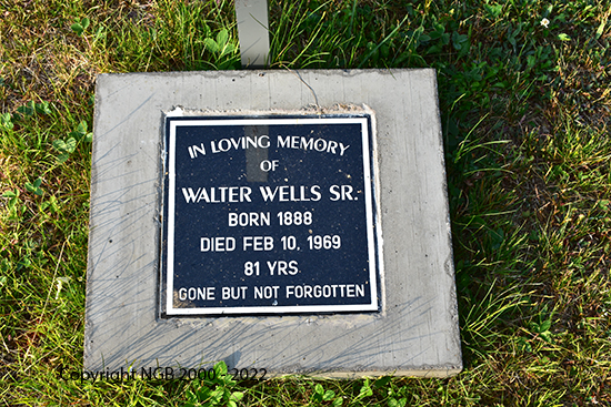 Walter Wells  Sr.