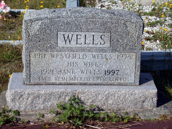 Westfield and Jane Wells