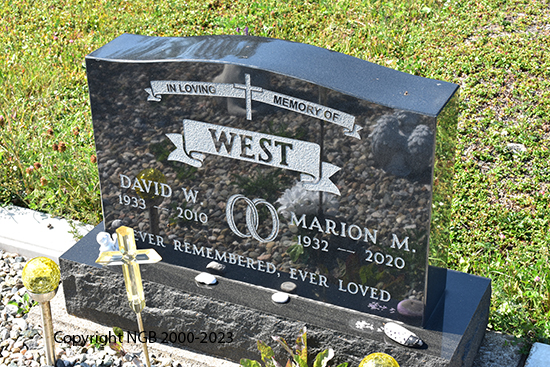 David W. & Marion M. West