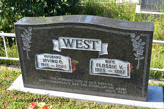 Irving O. & Flossie V. WEst