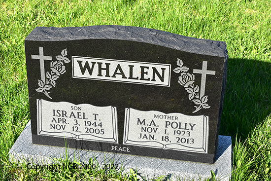Israel T. & M. A. Polly Whalen