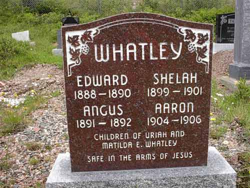 Edward, Shelah, angus & Aaron Whateley