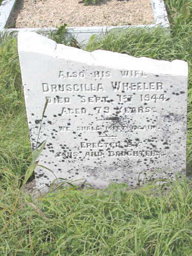 Drucilla (and Husband) Wheeler